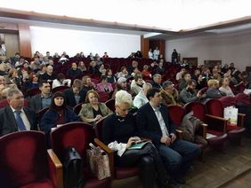 Audience during the Conference on physical rehabilitation in Kyiv
