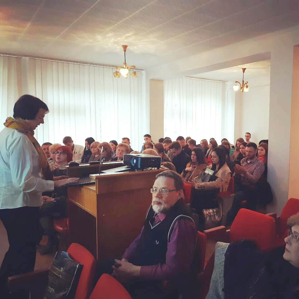 Выступление на Школе реабилитационной медицины в Тернополе