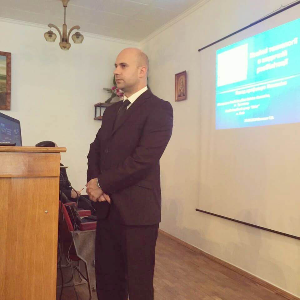 Выступление на Школе реабилитационной медицины в Тернополе 4